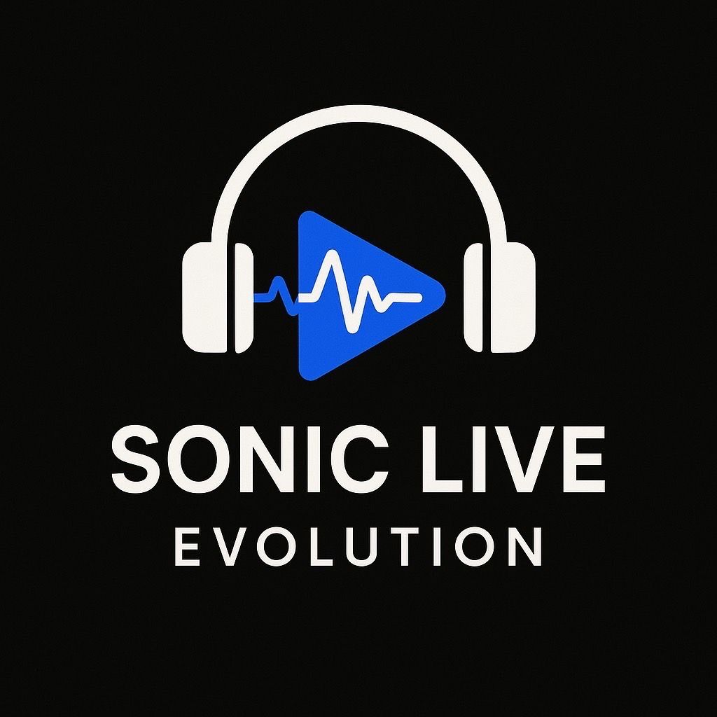 โลโก้ Sonic Live Evolution บริษัทติดตั้งระบบเสียง ห้องประชุม และจอ LED